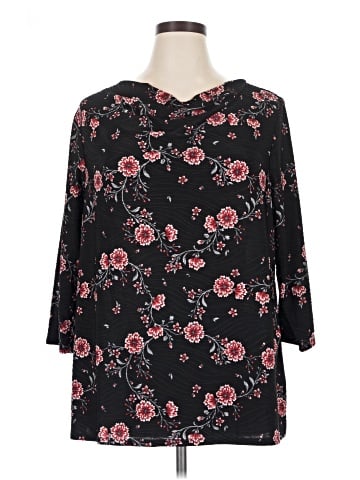 Croft & Barrow 3/4 Sleeve Blouse (view 1)