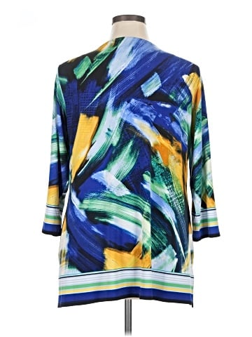 JM Collection 3/4 Sleeve Blouse (view 2)