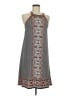 Max Studio Print Gray Casual Dress Size M - photo 1