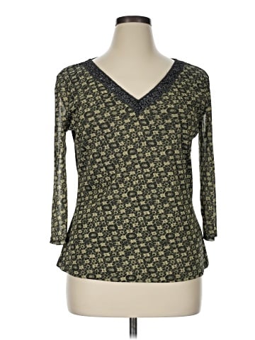 Style&Co 3/4 Sleeve Top (view 1)