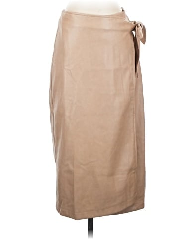 7 For All Mankind Faux Leather Skirt (view 1)
