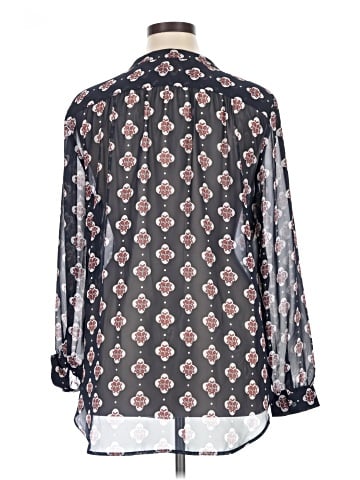 Ann Taylor LOFT Outlet Long Sleeve Blouse (view 2)