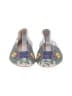 Bird of Flight Paisley Silver Flats Size 6 1/2 - photo 2