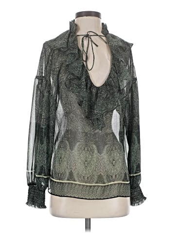 Alice + Olivia Long Sleeve Blouse (view 1)