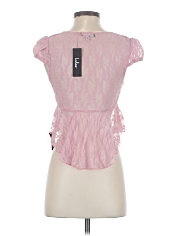 Lulus Short Sleeve Blouse (view 2)