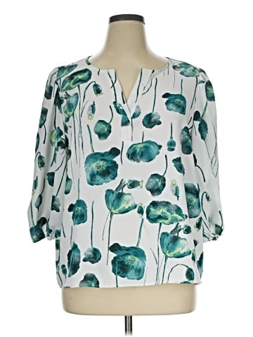 Alfani 3/4 Sleeve Blouse (view 1)