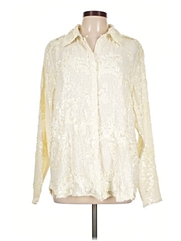 Gold Hawk Long Sleeve Blouse (view 1)
