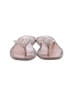 Steve Madden Silver Flip Flops Size 6 - photo 2