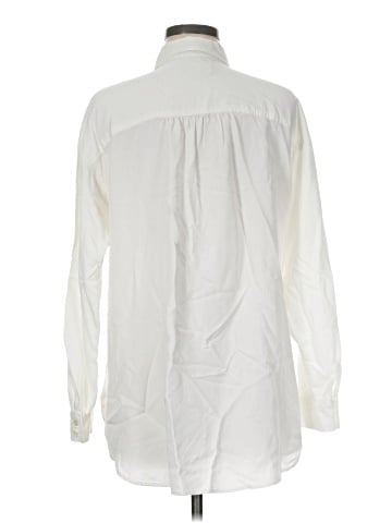 Ann Taylor LOFT Long Sleeve Button-Down Shirt (view 2)