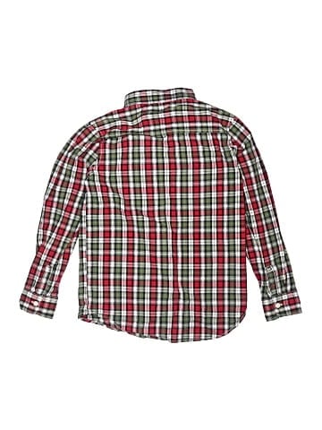 Crazy Feet Long Sleeve Button-Down Shirt (view 2)