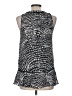 Mossimo 100% Polyester Black Sleeveless Blouse Size M - photo 2