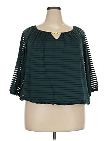 AGB 3/4 Sleeve Blouse (view 1)