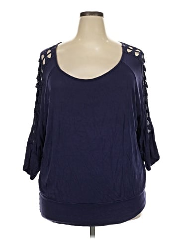 By & By 3/4 Sleeve Top (view 1)