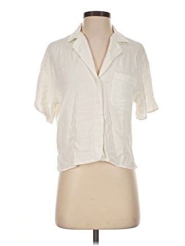 Stradivarius Short Sleeve Blouse (view 1)