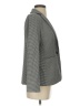 Ann Taylor 100% Polyester Gray 3/4 Sleeve Top Size 2 Petite - photo 4