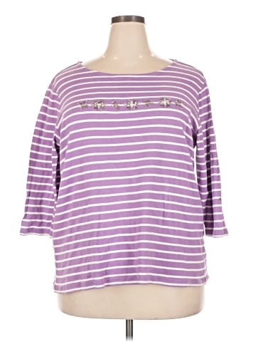 Cj Banks 3/4 Sleeve Top (view 1)