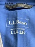 L.L.Bean 100% Polyester Blue Zip Up Hoodie Size 14 - 16 - photo 3