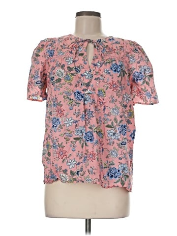 Ann Taylor LOFT Short Sleeve Blouse (view 1)