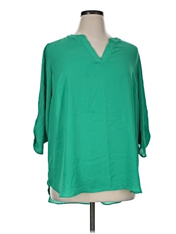 Chaus 3/4 Sleeve Blouse (view 1)