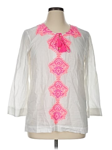 Lilly Pulitzer 3/4 Sleeve Blouse (view 1)