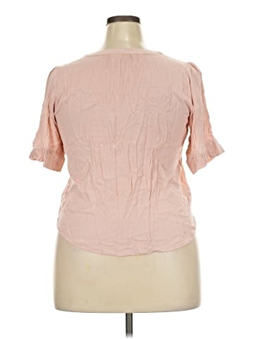 Liz Claiborne Short Sleeve Blouse (view 2)