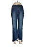 Just Black Chevron-herringbone Blue Jeans Size 29 waist - photo 1