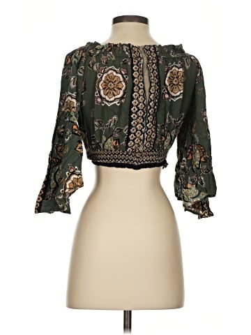 Altar'd State 3/4 Sleeve Blouse (view 2)