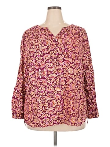 St. John's Bay 3/4 Sleeve Blouse (view 1)