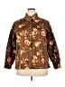 Assorted Brands 100% Polyester Brown Long Sleeve Blouse Size XXL - photo 1