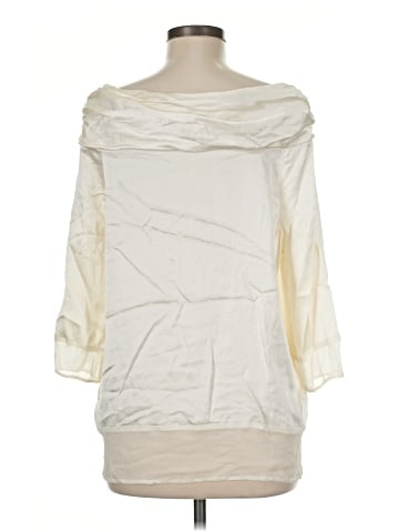Chaus 3/4 Sleeve Silk Top (view 2)