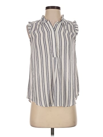 Ann Taylor Sleeveless Button-Down Shirt (view 1)