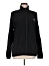 Adidas 100% Polyester Solid Black Track Jacket Size M - photo 1
