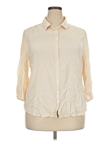 Philosophy Republic Clothing 3/4 Sleeve Button-Down Shirt (view 1)