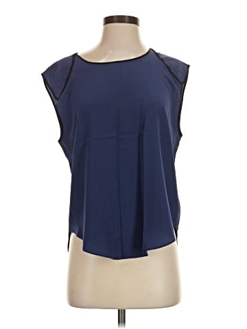 Scoop NYC Sleeveless Silk Top (view 1)