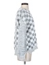 BKE Checkered-gingham Silver Pullover Sweater Size S - photo 4
