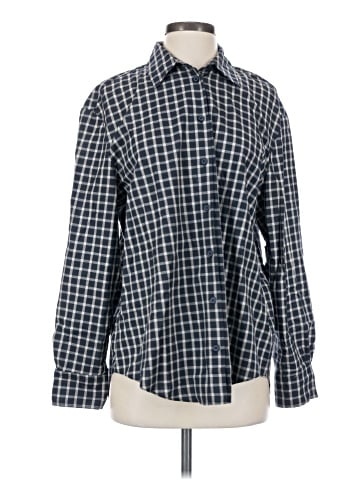 Zara Long Sleeve Button-Down Shirt (view 1)