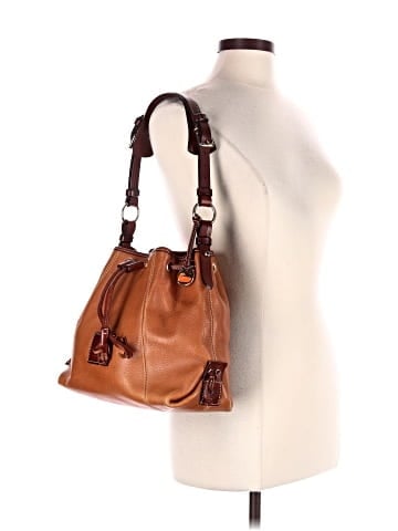 Dooney & Bourke Leather Bucket Bag (view 2)