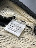 Line & Dot 100% Polyester Chevron-herringbone Ivory Black Pullover Sweater Size S - photo 8