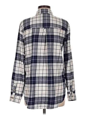 American Eagle Outfitters Long Sleeve Button-Down Shirt (view 2)