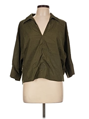 Banana Republic 3/4 Sleeve Button-Down Shirt (view 1)