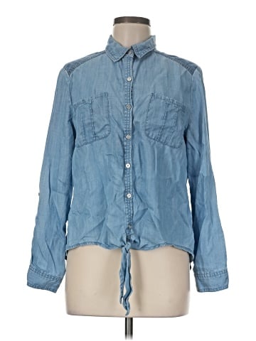 Chico's Long Sleeve Button-Down Shirt (view 1)