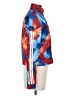 Adidas Print Red Track Jacket Size S - photo 4