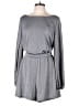BCBG Paris Solid Gray Romper Size XL - photo 1