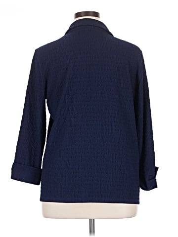 Anne Klein 3/4 Sleeve Button-Down Shirt (view 2)