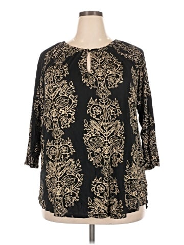 Lucky Brand 3/4 Sleeve Blouse (view 1)