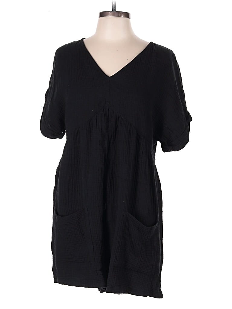 Pre-owned Emery Rose Romper In Black