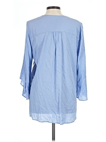 Karen Kane 3/4 Sleeve Blouse (view 2)