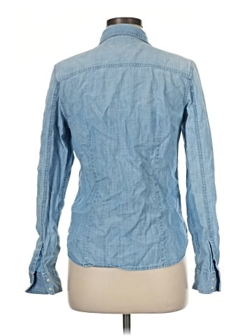 American Eagle Outfitters Long Sleeve Button-Down Shirt (view 2)
