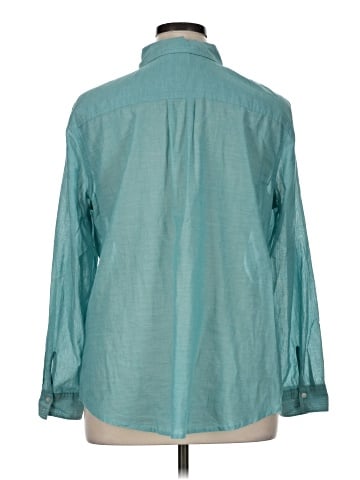 St. John's Bay Long Sleeve Button-Down Shirt (view 2)
