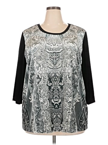 Cj Banks 3/4 Sleeve Top (view 1)